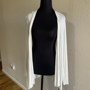 Elegant White Women's Cardigan